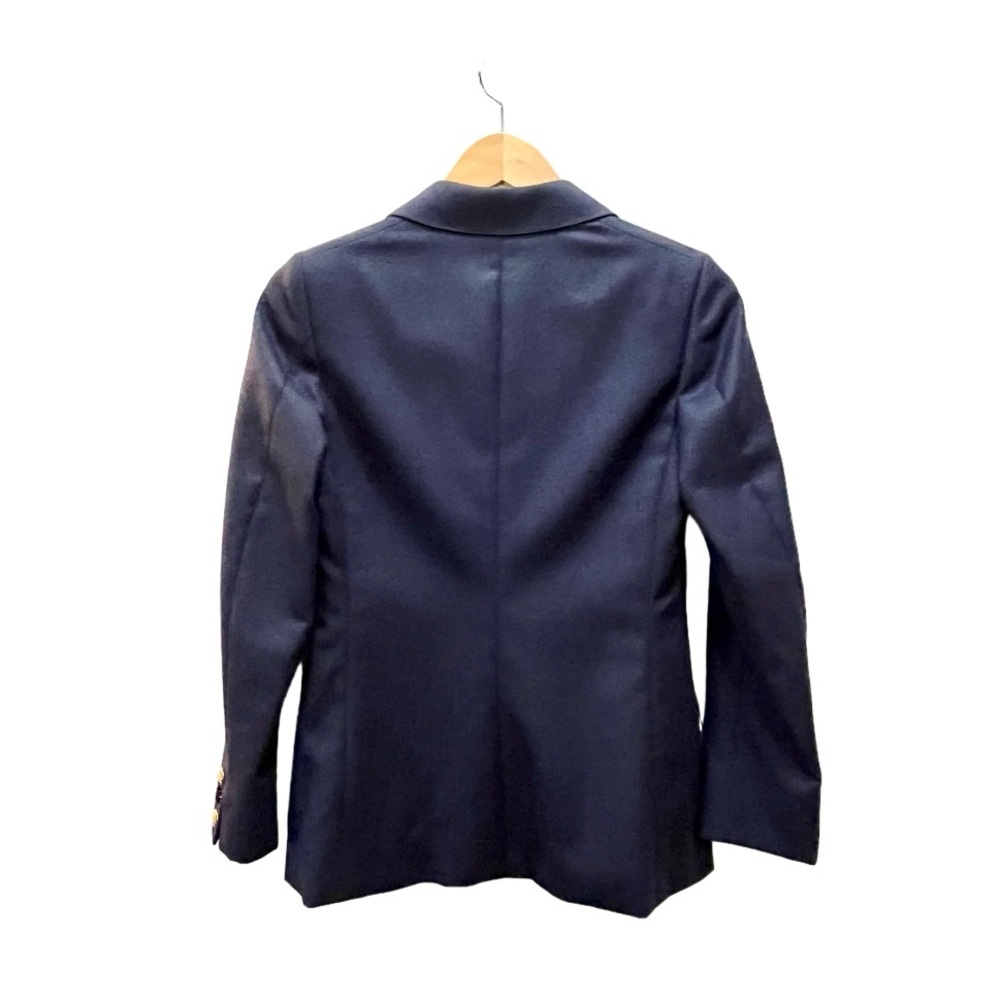 Vintage Aquascutum London Navy Blue Wool Blazer - Picture 3 of 15